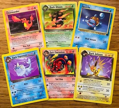 Uncommon/Common Team Rocket Set Pokemon Cards! FAST & FREE P&P! • £3.29
