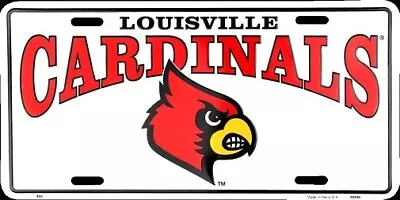 Louisville Cardinals NCAA License Plate • $10.95