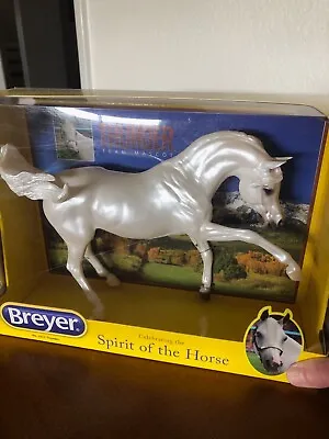Thunder NFL Broncos Mascot Breyer Traditional Model Horses Nib Rare Retired • $115