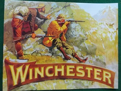 Winchester Repeating Arms Co. Advertising Poster Frederic Remington Artist • $7.50