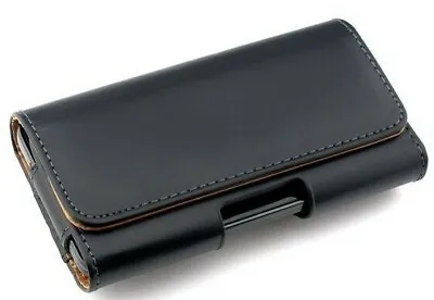 Leather Belt Clip Pouch Case Cover For HTC One X Samsung S2 S3 S4 LG Sony Phone • $15