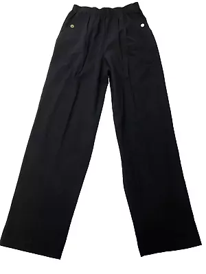 Cabin Creek Womens Size 12 Pleated Elastic Waist Pull On Pants Pockets • $15.99