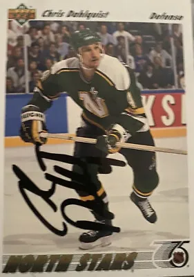 Craig Dahlquist Autographed Dallas Stars Hockey Card • $1.99
