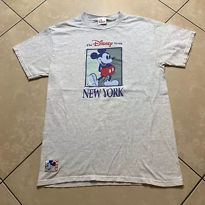 Vintage 90s The Disney Store New York City Mickey Mouse T-Shirt M VTG USA NYC • $14.95