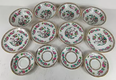 Vintage Maddock Made In England Indian Tree China Small Set Of 12 Pieces • $17.95