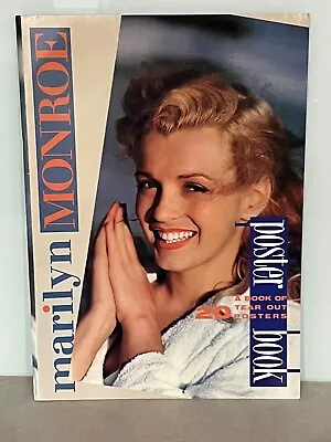 Marilyn Monroe :  A Poster Book By Paul Mathur 1986 20 Pull Out Posters • $20.99