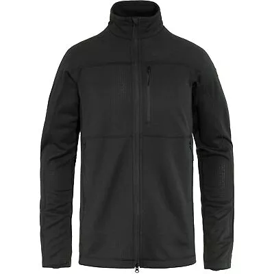 Fjallraven Abisko Lite Fleece Jacket Men's Jacket Black Large • $91