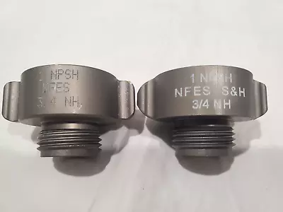 Aluminum Wild Fire Hose 1  NPSH X 3/4  NH Reducer NFES • $49.95