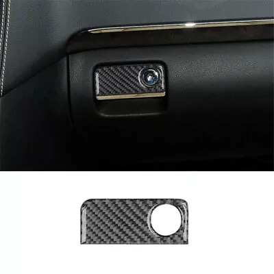 Carbon Fiber Interior Glove Box Handle Cover Trim For Mercedes M-Class W164 • $8.14