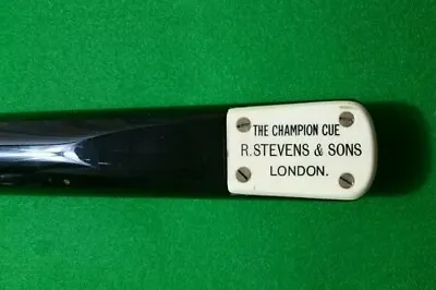 £180 • Buy Vintage R.Stevens Champion Billiards/Snooker/Pool Cue.