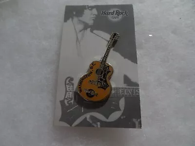 Hard Rock Cafe Pin Washington DC Elvis Presley 1956 Gibson J-200 Series 2002 • $17