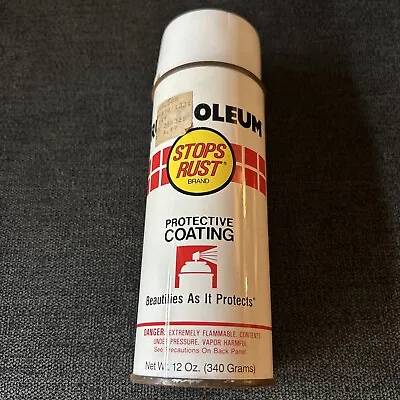 Vintage 1986 Rust-Oleum Gloss White - 7792 Spray Paint Can Full • $40