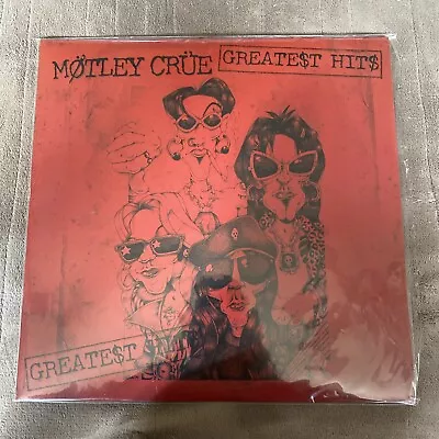 Motley Crue Greatest Hits By Motley Crue (Vinyl 2009) 2X LP Crimson Red Smoke • $50