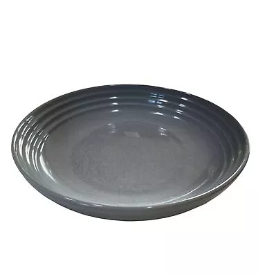 Le Creuset Stoneware Dinnerware Soup Bowl Bowls Oyster Gray Size 22 Oz Set Of 2 • £22.79