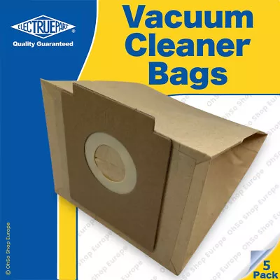 5 X ZANUSSI Vacuum Cleaner Dust Bags To Fit ZANUSSI COMPACT 1400W 1800W ZAN-3002 • £5.78
