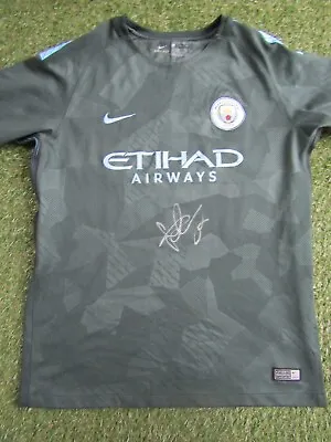 Steph Houghton Hand Signed Manchester City Women 3rd Football Shirt - Autograph • £54.99