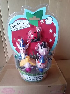 £11.99 • Buy Ben And Holly's Little Kingdom 5 Figure Pack Nanny Plum Wise Elf See Description