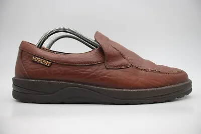 Mephisto Adelio Men's Size 9 Slip On Loafer Shoes Brown Leather • $53.95