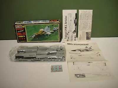 Minicraft - 1/72 - Russia's TOP SECRET MIG-25 Foxbat-A - #130 - Open / Complete • $11.99