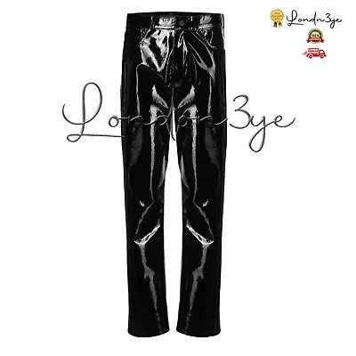 Black Vinyl Pants For Women Skinny Pants Women's Get 25% Off & Free Delivery • $177.19