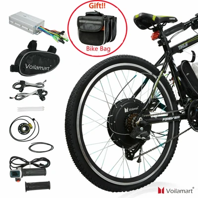 $198.55 • Buy Voilamart 26  Rear Wheel Electric Bicycle Motor EBike Cycling PAS Conversion Kit
