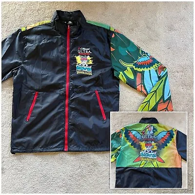 Michelob Ultra 2022 GASPARILLA PIRATE FEST CHALLENGE RACE Windbreaker Jacket XL • $44.95