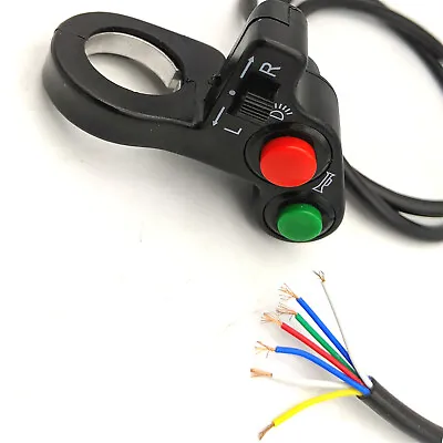 Multi-function Motorcycle Handlebar ON OFF Switch For Horn Headlight Turn Signal • $9.99