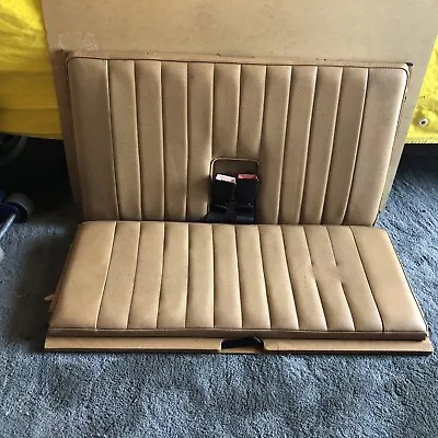 Mercedes Benz W123 300TD Wagon Tan  Third Row Rear Seats Palomino • $800