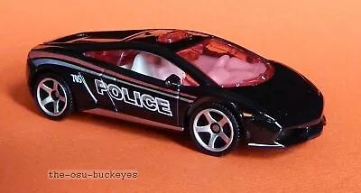 2012 Matchbox Loose Lamborghini Gallardo LP560-4 Police Black Combine Shipping • $2.95