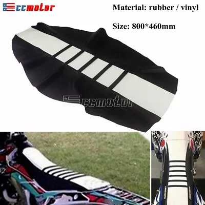 Dirt Bike Seat Cover For Honda CRF CR XR 125 250 450 Yamaha TTR110 YZF250 YZ450F • $19