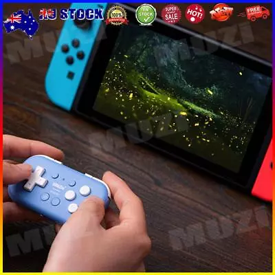 # 8Bitdo Micro Gamepad Bluetooth-compatible For Switch/Raspberry Pi (Blue) • $28.21