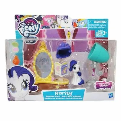 My Little Pony Boutique Salon/Spa Rarity Action Figures Pink Toys Set Horse Girl • $13.25