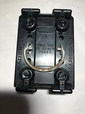 Wadsworth 30 Amp Fuse Holder Pull Out • $45