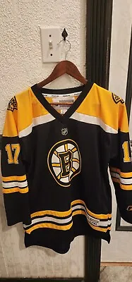 NHL Reebok Boston Bruins Milan Lucic Jersey 17 Youth L XL 18-20 Boys Black • $29.99