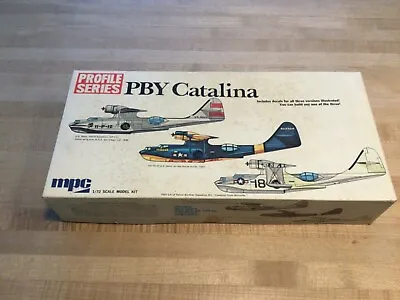 1/72 MPC Profile Series PBY Catalina. Parts In Factory Sealed Bag • $19.99