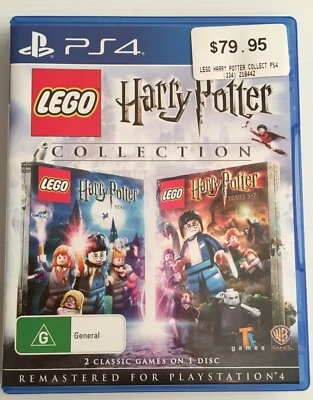 $19.95 • Buy PS4 - Lego Harry Potter - Years 1-4 & Years 5-7 + Manual (Playstation 4)