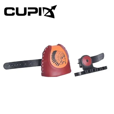 Strap-on Traditional Quiver Four/six Arrows Box Leather+ABS Plastic+EVA Rubber • $86.21