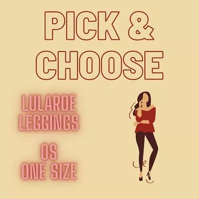 LuLaRoe Leggings OS One Size NEW - Pick & Choose - Discount Shipping • $12