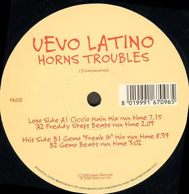 UEVO LATINO - Horns Troubles - PASTABOYS • $29.36