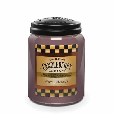 Candleberry Candles | Warm Patchouli | Relaxing Aromatherapy Candles | Hand • $24.99