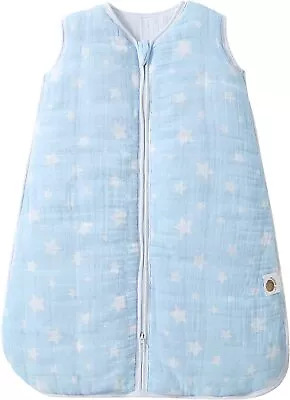 Baby Sleeping Bag 2.5 Tog 100% Organic Cotton Sizes From 6 Months To 3 Years Old • £9.98