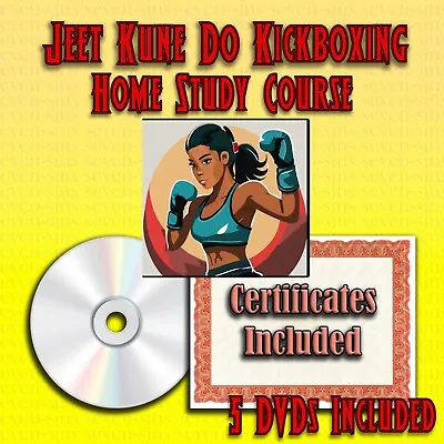 Home Study Course - Jeet Kune Do Kickboxing Mastery (DVDs + Certificates) • $299.95