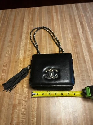 $1750 • Buy Vintage Chanel Bag With Tassel