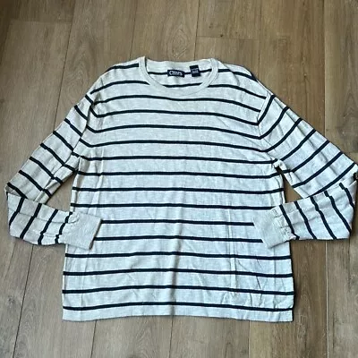 Chaps Lightweight Striped Sweater XXL • $12