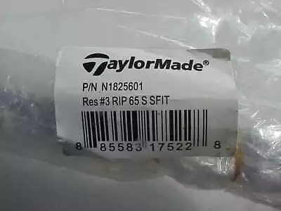 New Taylor Made R11 Factoy RESCUE #3 40.5  SHAFT FCT Sleeve Aldila RIP 65G Stiff • $65