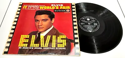 Elvis' It Happened At The Worlds Fair RARE MONO RCA VICTOR Album RD 7565 MTC • $16.10