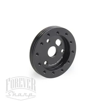 .5  Black Short Hub 6 Hole Steering Wheel Nardi To 3 Hole Adapter • $18.99