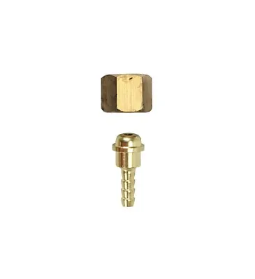 Flow Meter /Regulator Brass Barb Fitting 5mm Right-OXY/ ARGON- Flowmeter 5/8 UNF • $10