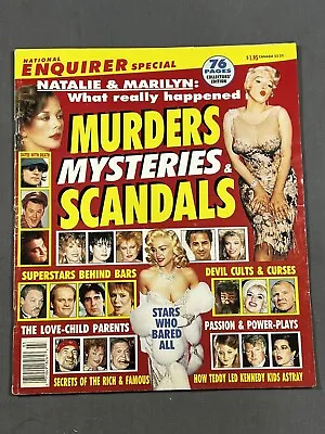 MADONNA Enquirer Special Magazine MURDERS MYSTERIES Marilyn Monroe MANSON SCARCE • $18.74