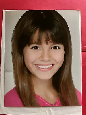 Victoria Justice   Original Press Talent Agency Headshot Photo W/Credits • $15